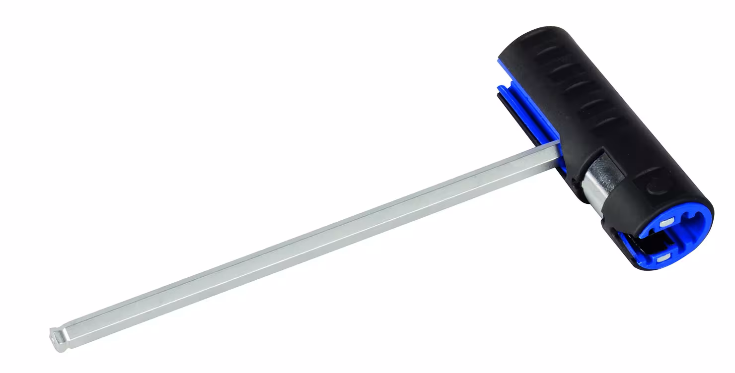 Andere weergave van het artikel Inbussleutelset, zeshoekig, lange versie met multihandvat en speciale kogelkop 1,5 - 10 mm, 9-delig uit de categorie handgereedschap