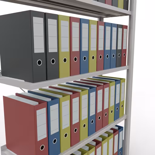 Afbeelding nr. 14 van het artikel, kantoorrekken, insteeksysteem MULTIplus85, 1800 x 1000 x 300 mm, 5 planken, met aanslaglijst, lichtgrijs uit de productgroep kantoorrekken van Schulte Lagertechnik
