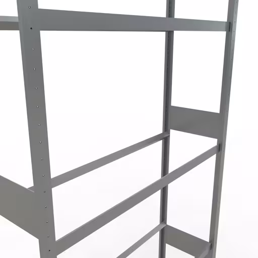 Figuur nr. 7 van het artikel basisrek, wielen-/bandenrek, 3500 x 1300 x 400 mm, verzinkt, 5 opslagniveaus met 150 kg vakbelasting per niveau uit de productgroep stellingrekken van het merk Schulte Lagertechnik.