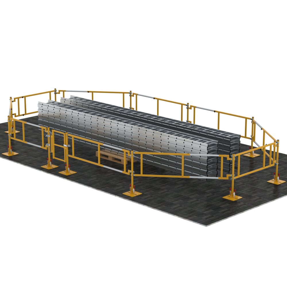 Produktbild (Abb. Ähnlich) 2178625 Munk FlexxGuard telescopische reling 900-1200 mm