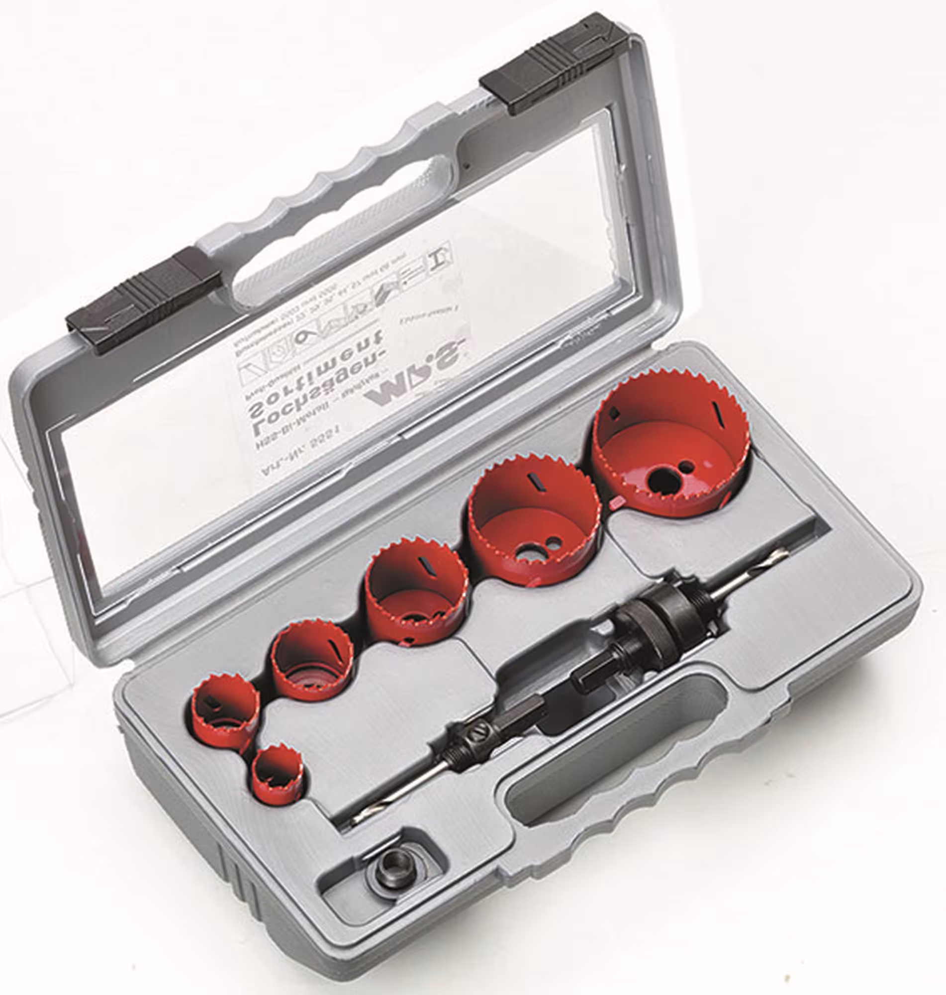 Gatenzaagkoffer sanitair/elektrisch 8 stuks. van het merk MPS uit het assortiment handgereedschappen