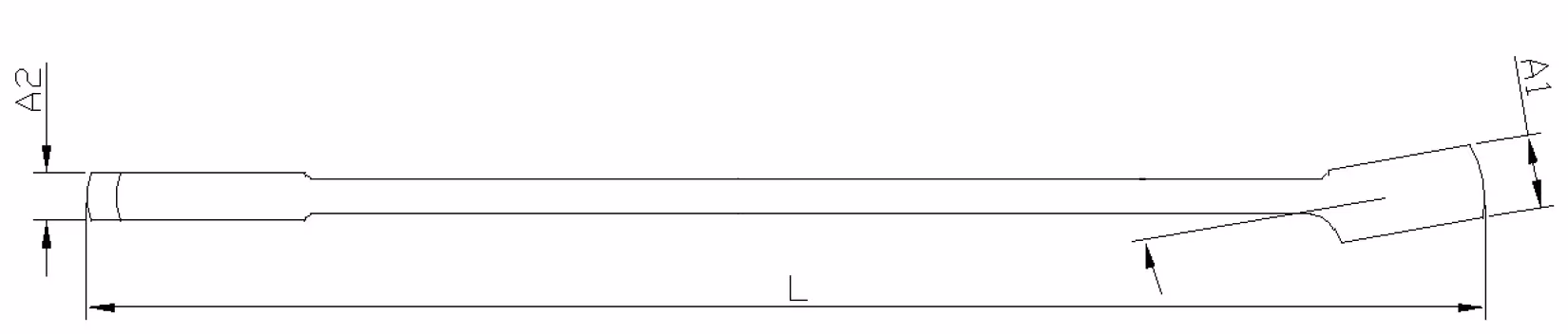 Vorkringsleutel mat gesatineerd 5,5 mm uit de categorie ringsteeksleutels met GTIN 4000146025055 Ringsteeksleutel metrisch, DIN 3113 vorm A kop hooggepolijst van het merk PROJAHN uit de categorie ringsleutels