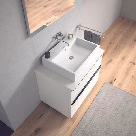 Duravit C.1 monoknop wastafelmengkraan, inbouwuitloop 225 mm, zonder bedieningshendel, chroom Hansgrohe