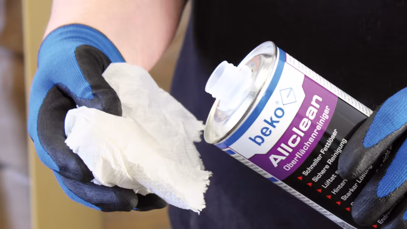 Allclean oppervlaktereiniger 100 ml Bekleidung, Handschuh, Reinigen, Person, Können