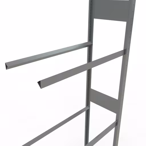 Figuur nr. 11 van het artikel aanbouwrek, wielen-/bandenrek, 4500 x 900 x 400 mm, verzinkt, 6 opslagniveaus met 150 kg vakbelasting per niveau uit de productgroep legbordstellingen van Schulte Lagertechnik