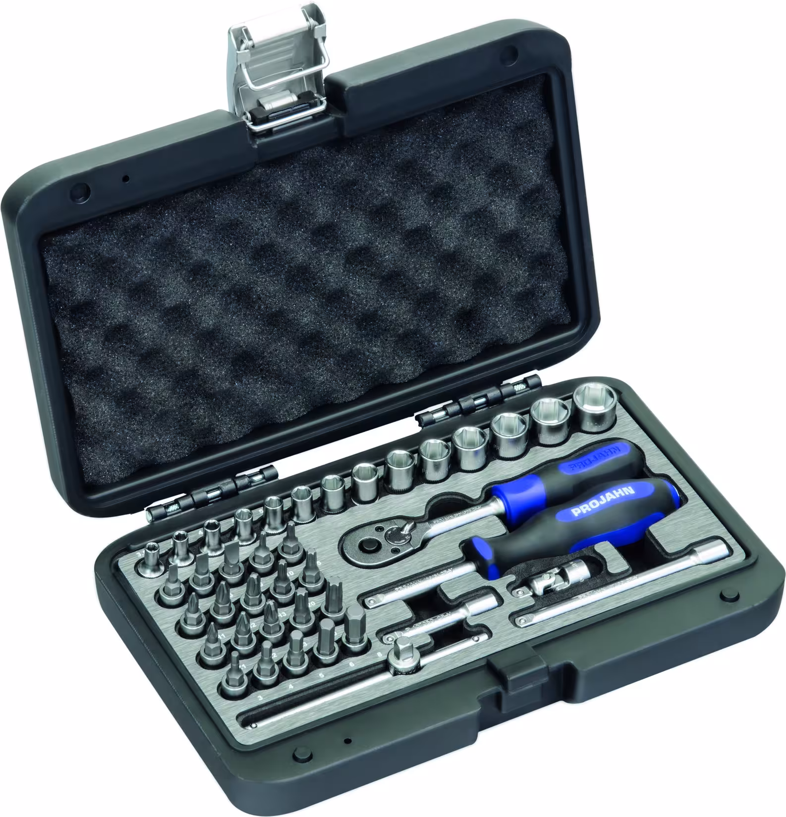1/4" PROJAHN professionele dopsleutelkoffer 40-delig met artikelnr. 3901401 1/4" PROJAHN professionele dopsleutelkoffer 40-delig van PROJAHN uit de categorie handgereedschap