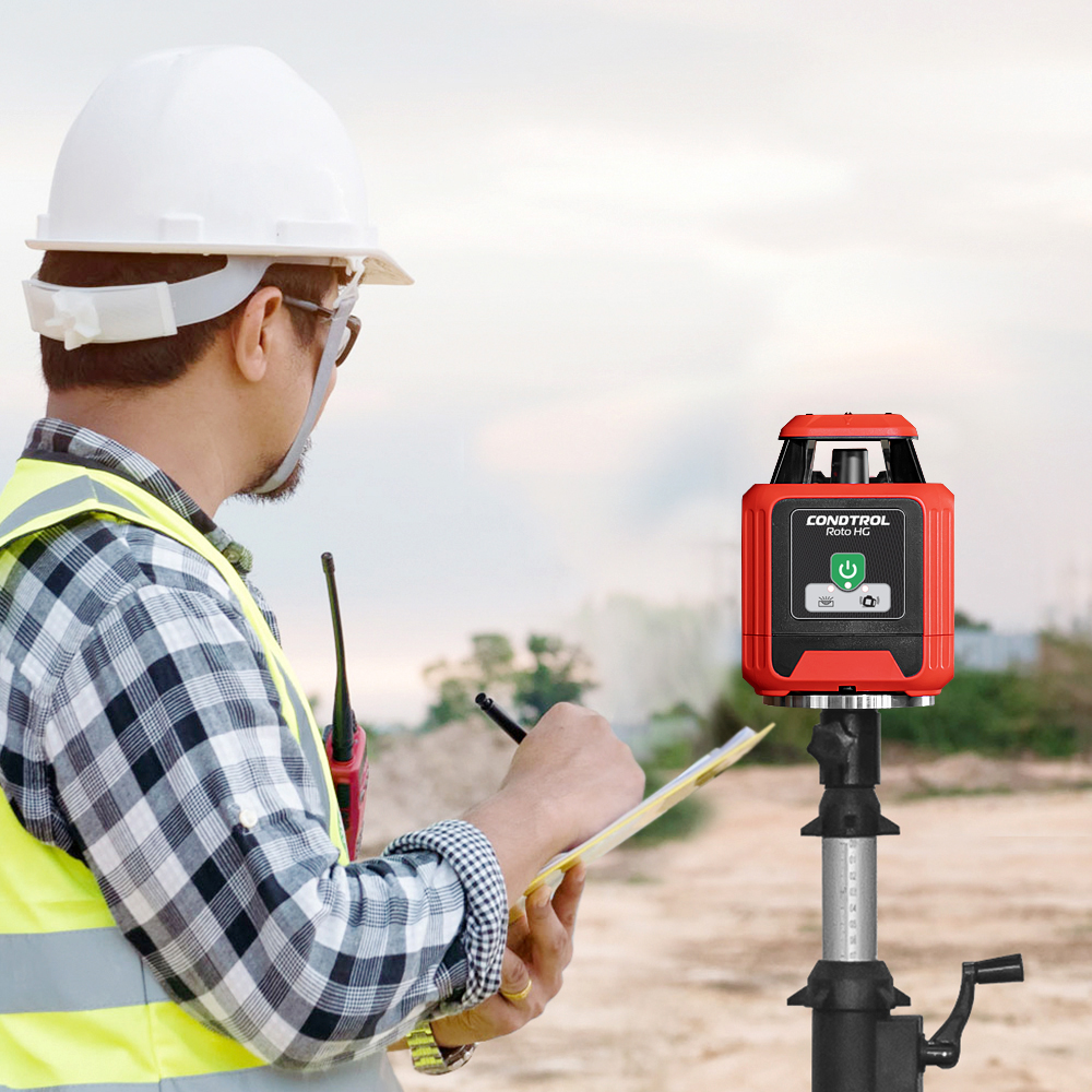 Ohne Text 847730 Horizontale roterende laser met GROENE laserstraal Roto HG