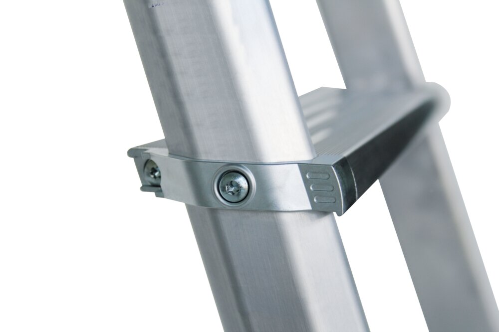 Produktbild Detailansicht 3815960 Munk ML trap, enkelzijdige toegang, geanodiseerd aluminium, 4 treden