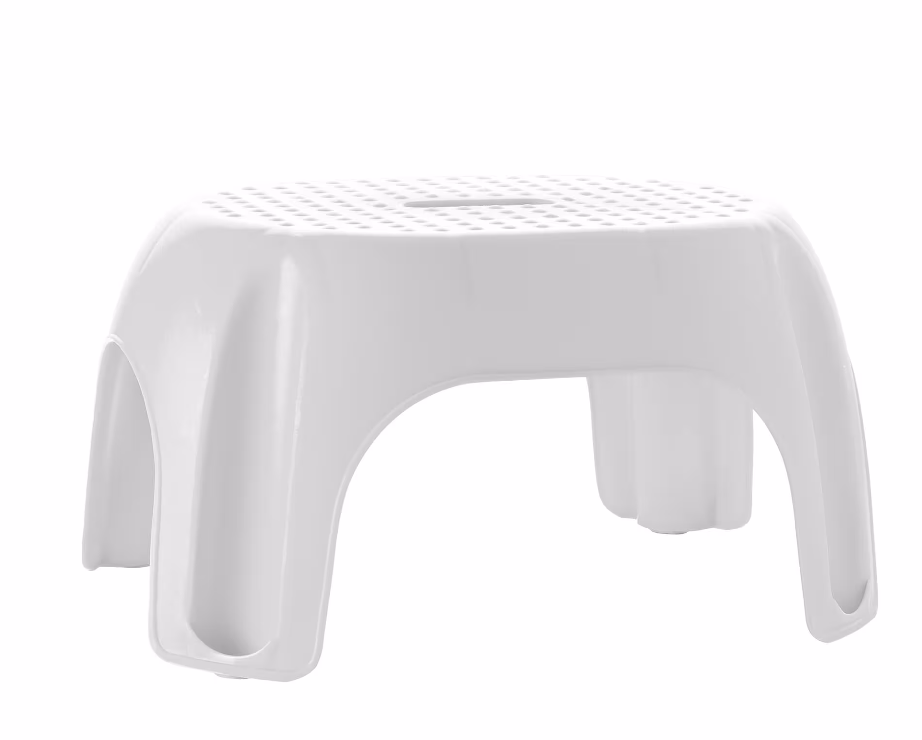 Badkamerkruk Fun, wit, PP, krukken, stoelen, kruk, artikelnr. A1102601