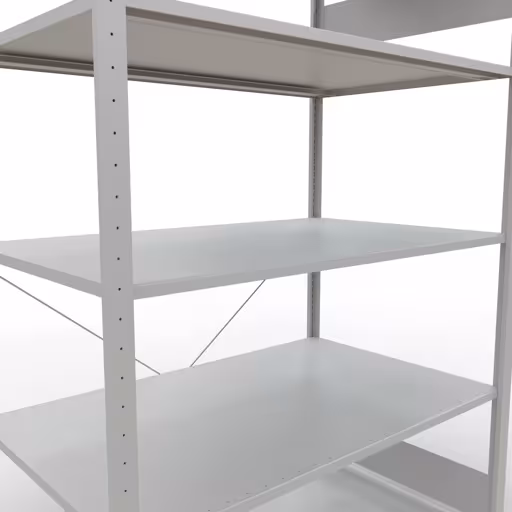 Insteeksysteem basisplank 2000x1300x800 mm, type 150 kg, lichtgrijs van Schulte Lagertechnik met het artikelnr. 32680-130