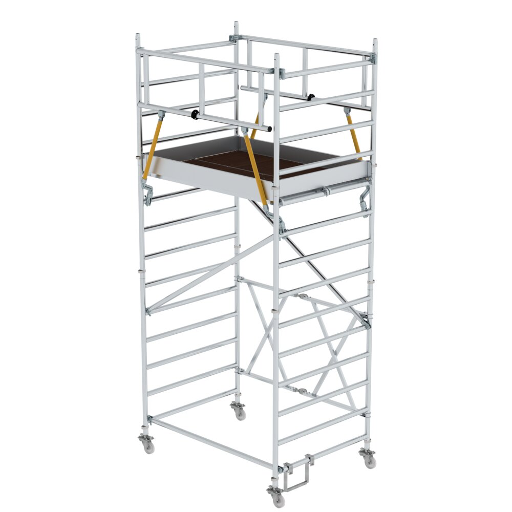 Munk vouwsteiger SG 1,35 x 1,80 m, platformhoogte 3,2 m, van Günzburger Steigtechnik Munk vouwsteiger SG 0,75 x 1,80 m uit de categorie vouwsteigers met artikelnummer 115224