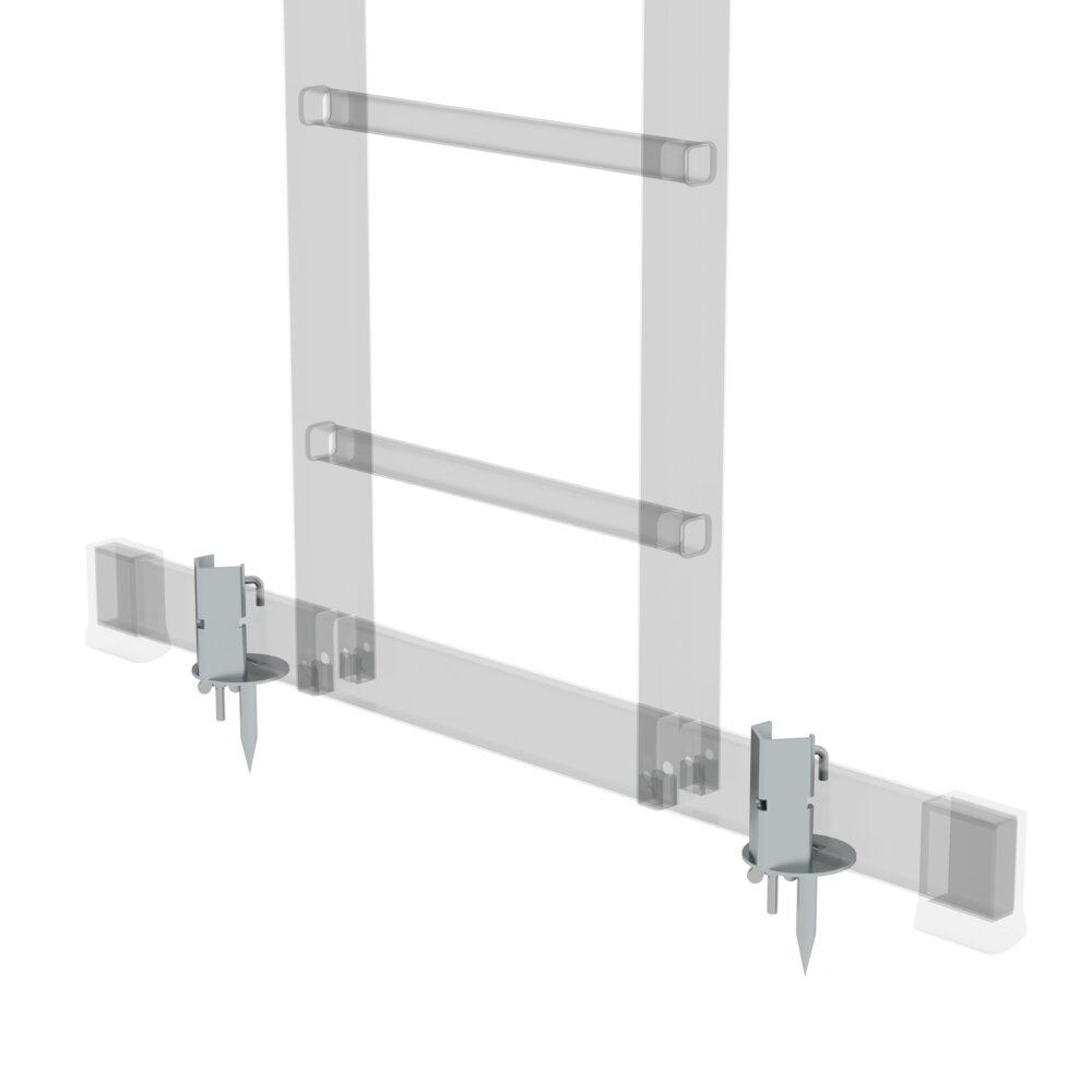 Produktbild (Abb. Ähnlich) 2178287 Munk grondspikes voor ladders gebouwd tot 2004 of ladders zonder nivello ladderschoen
