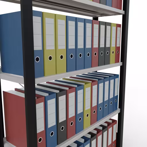 Basisplank, kantoorrek, insteeksysteem MULTIplus85, 1800 x 1000 x 300 mm, 5 planken, kruisschoor, met stoplijst, zwart/lichtgrijs van Schulte Lagertechnik uit de categorie kantoorrekken