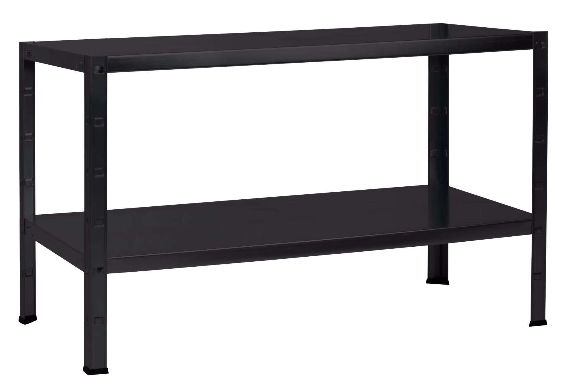 SCHULTE Regalwelt insteekplank met 2 planken, 43x100x35 cm, zwart van het merk Schulte Regalwelt uit het assortiment insteeksysteem