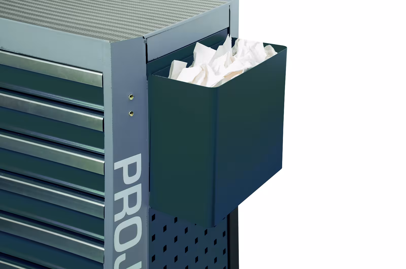 Prullenbak, organisatiesystemen & werkplaatswagens