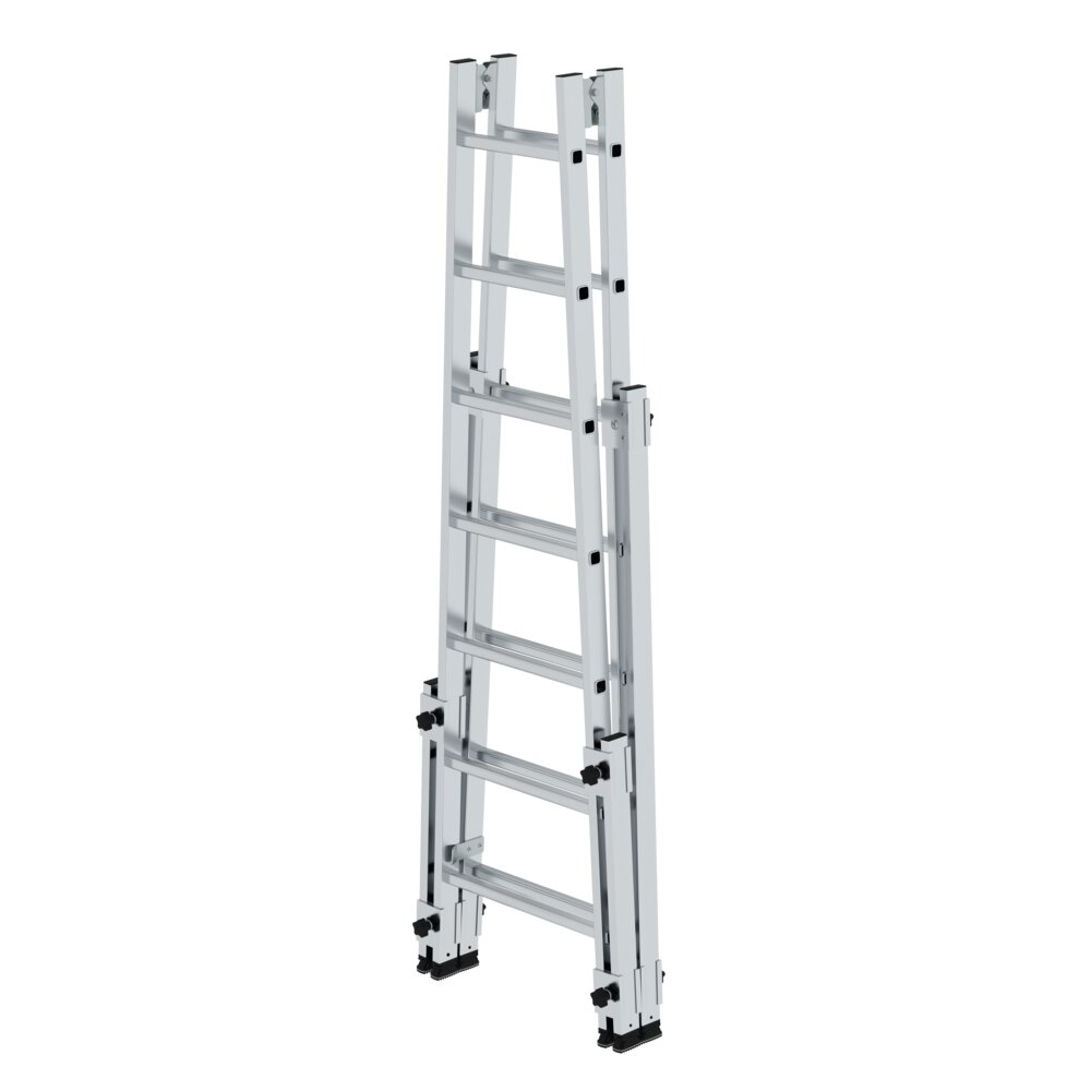 Produktbild (Abb. Ähnlich) 3814446 Munk trapladder met sporten voor gebruik op trappen 2x7 sporten