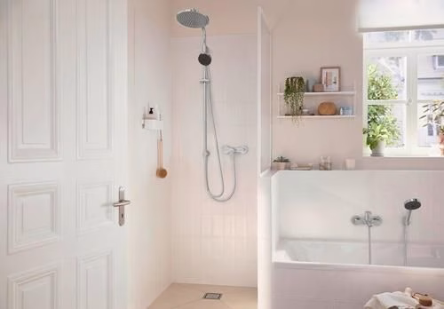 Hansgrohe douchehouder PORTERC voor slang met conische moer chroom