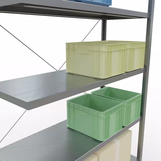Extra afbeelding van het artikel insteeksysteem opzetplank 3000x1300x500 mm, type 250 kg, verzinkt vanaf opzetplank