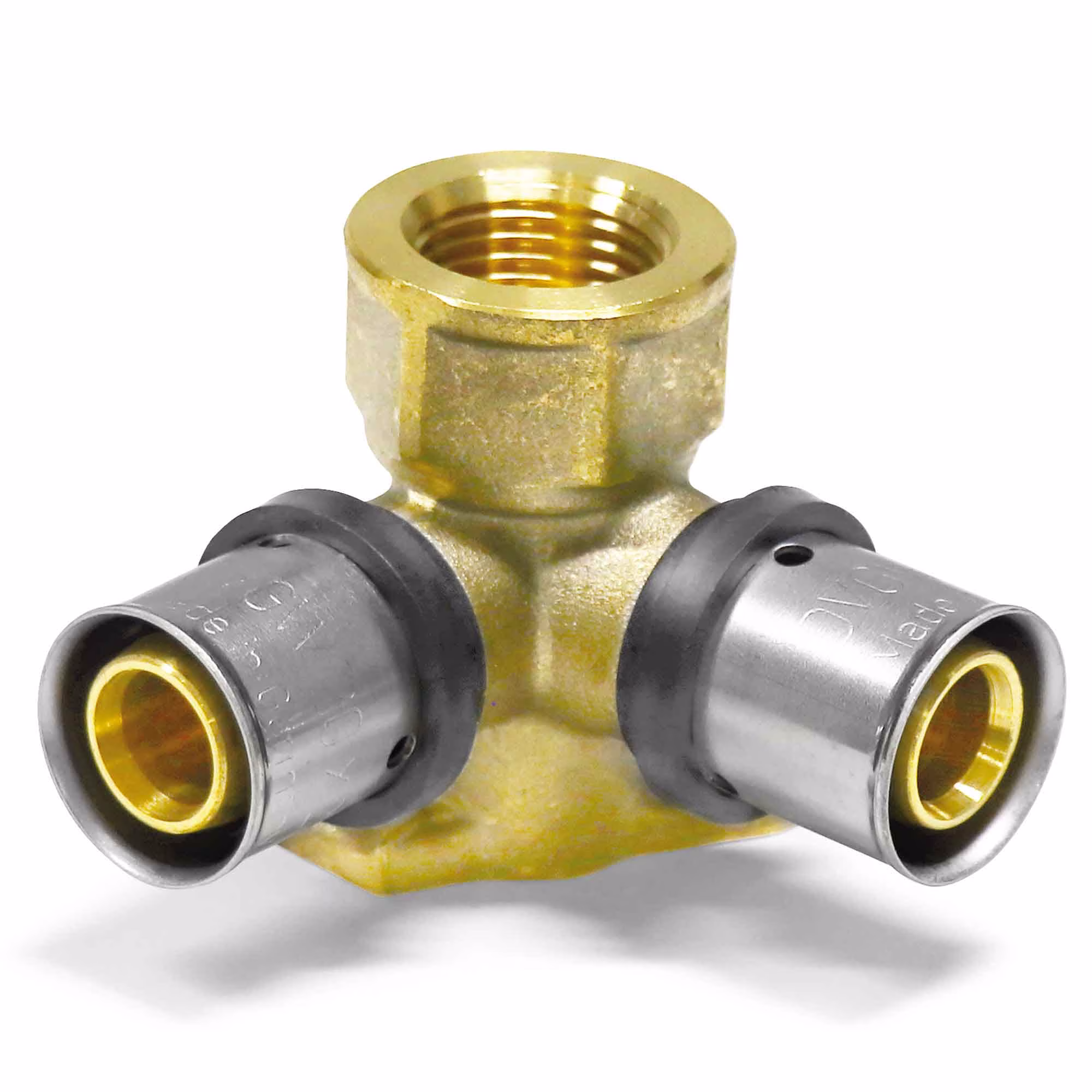 Pipetec insteekbocht met binnendraad 20 x 3/4'' voor aluminium composietbuis 20x2mm uit de categorie persfittingen messing