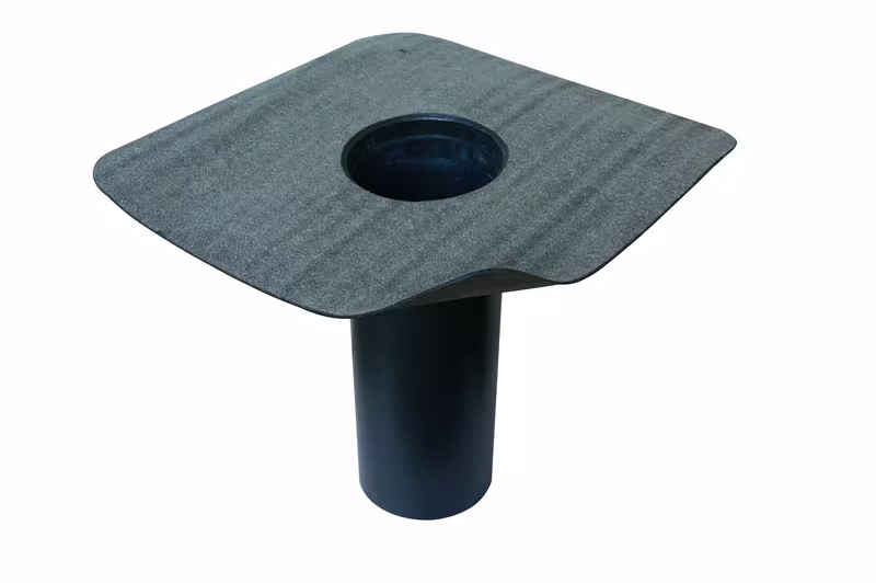 Flavent verticale dak- en balkonafvoeren DN 160, met bitumenmanchet van Klöber Flavent verticale dak- en balkonafvoeren, ongeïsoleerde dakdoorvoeren, art.nr. KF6571