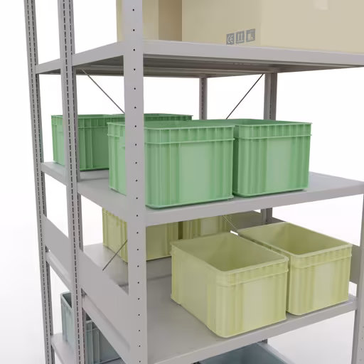 Basisplank, dubbele plank, rekkensysteem MULTIplus250, 3000 x 1000 x (2x600) mm, 2x7 planken, kruisschoor, RAL 7035 lichtgrijs van Schulte Lagertechnik uit de categorie rekken