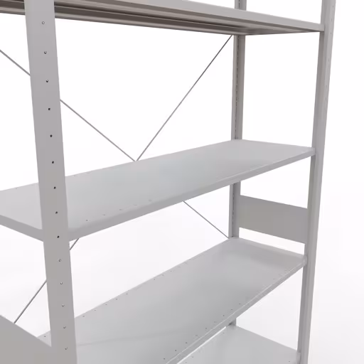 Extra afbeelding van het artikel insteeksysteem basisplank 3000x1300x400 mm, type 150 kg, lichtgrijs uit basisplank