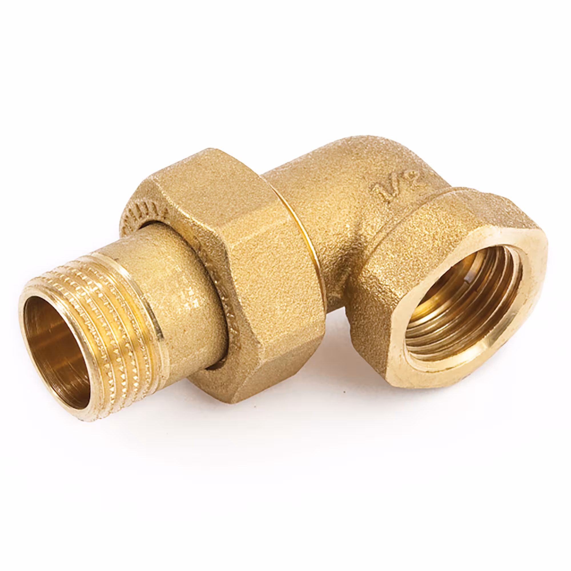 Elleboogfittingen van binnen naar buitendraad van General Fittings Elleboogfittingen van binnen naar buitendraad, messing schroefdraadfittingen