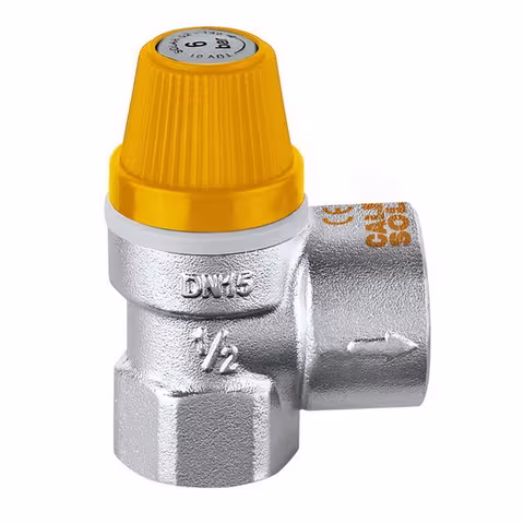 Veiligheidsventiel voor zonne-energiesystemen 1/2 inch 2,5-10 bar van Caleffi Veiligheidsventiel voor zonne-energiesystemen 1/2 inch 2,5-10 bar, Thermosolar accessoires
