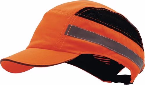 Stootpet PLUS Base-Cap 52-65cm neonoranje randlengte 5cm EN 812:2012 PRO FIT uit de categorie stootpetten met artikelnummer 4000370384