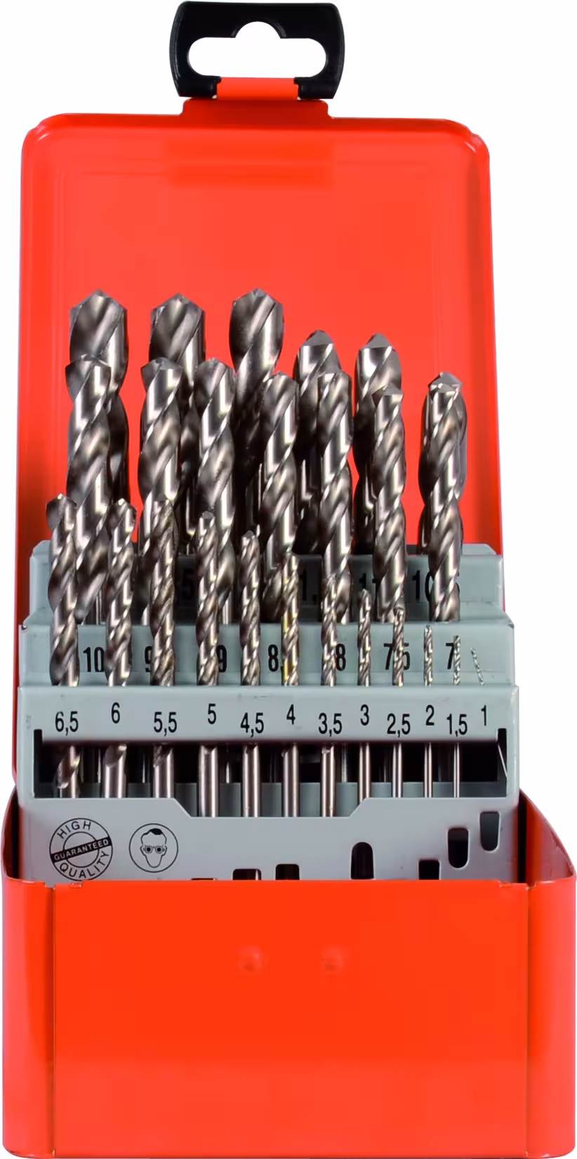 Boorcassette HSS-G 25 stuks 1-13/0,5 mm TURBO van PROJAHN Boorcassette HSS-G 25 stuks 1-13/0,5 mm TURBO, boor, art.nr. 60374