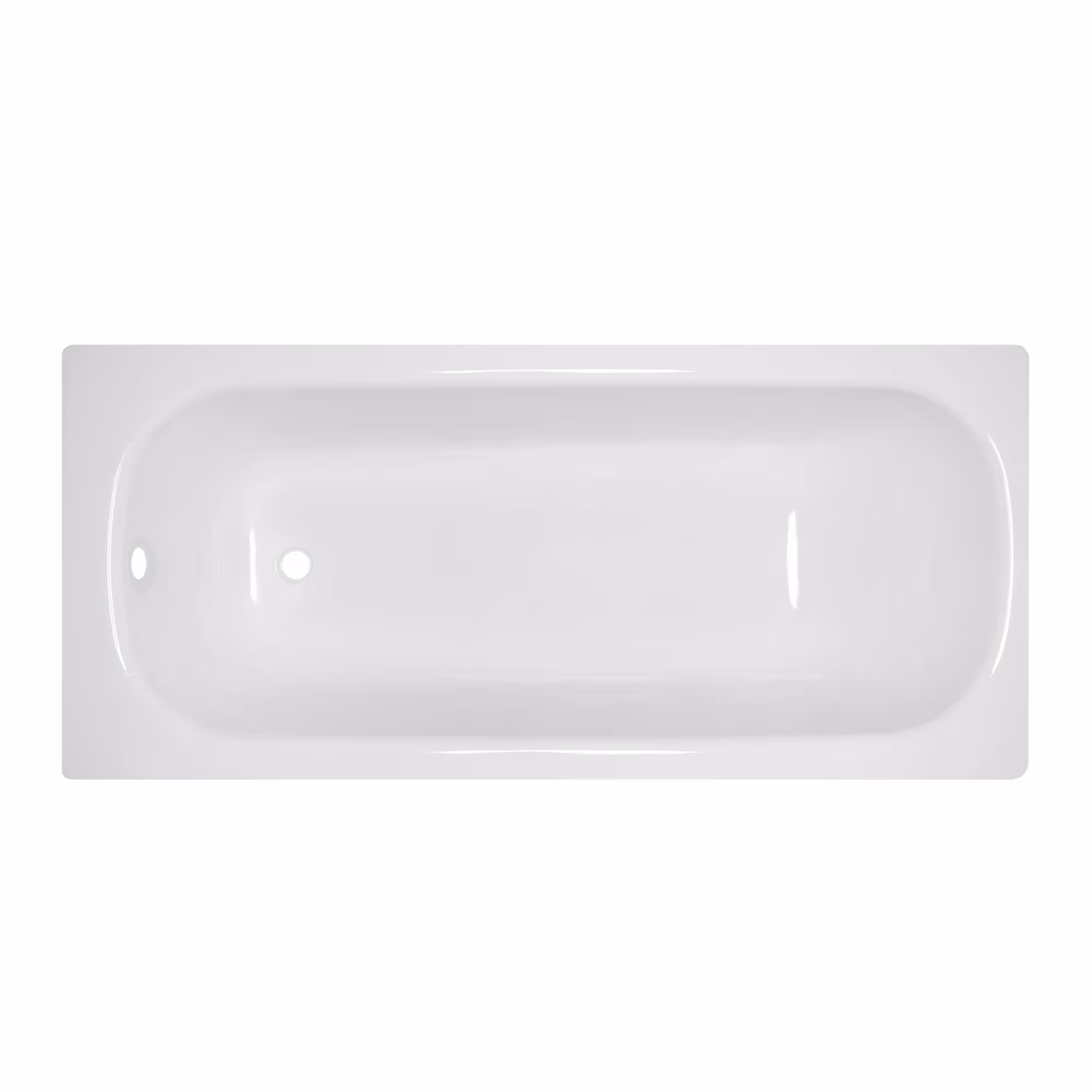 Badkuipen van staal, rechthoekig, badkuipen van geëmailleerd staal, artikelnr. 1001620