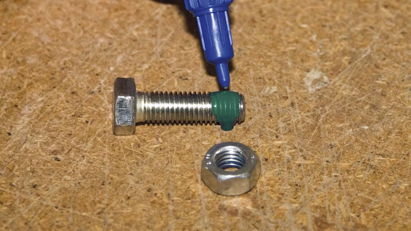 Allbond schroefdraadborgmiddel, hoge sterkte, 10 ml, in blisterverpakking Maschine, Schraube