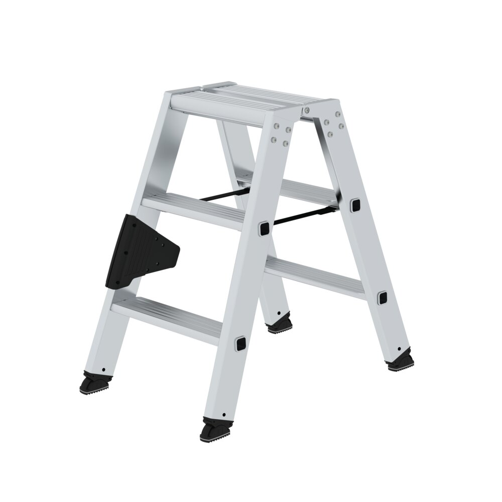 Munk-trap, toegankelijk vanaf beide zijden, 2x3 treden, van Günzburger Steigtechnik Munk trapladder, aan beide zijden toegankelijk, uit de categorie trapladders, artikelnummer 040206