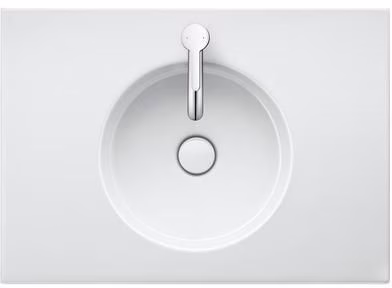 Duravit C.1 monoknop wastafelmengkraan M zonder bedieningshendel, chroom Hansgrohe