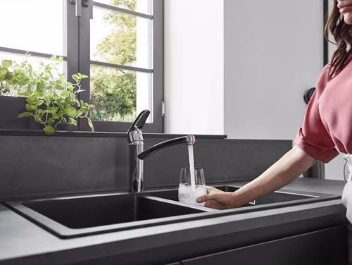 Hansgrohe ééngreeps keukenmengkraan 160 FOCUS DN 15 chroom
