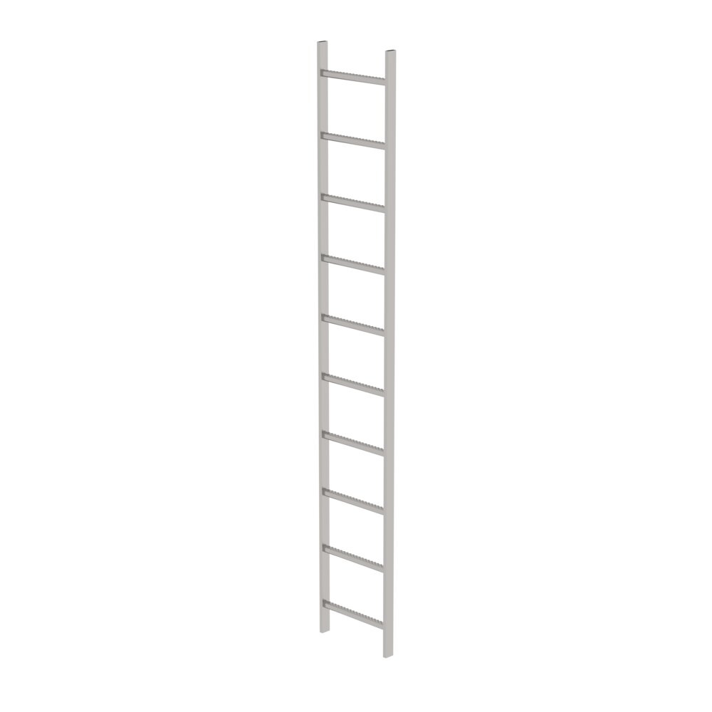 Munk schachtladder, roestvrij staal V4A, 400 mm vrije breedte, 10 sporten, van Günzburger Steigtechnik Munk schachttrap, roestvrij staal V4A, 300 mm vrije doorgang, uit de categorie schachttechnologie, artikelnummer 063010