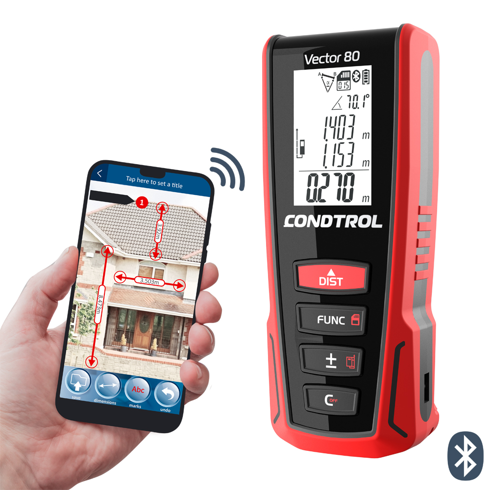 Vector 80 laserafstandsmeter