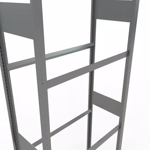 Figuur nr. 10 van het artikel basisrek, wielen-/bandenrek, 4500 x 900 x 400 mm, verzinkt, 6 opslagniveaus met 150 kg vakbelasting per niveau uit de productgroep stellingrekken van het merk Schulte Lagertechnik