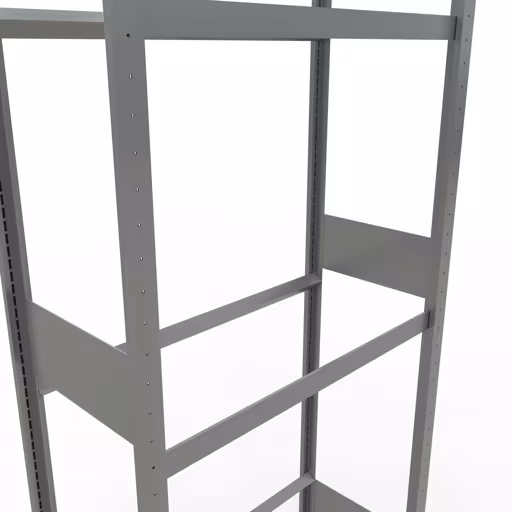 Basisrek, wielen-/bandenrek, 3500 x 900 x 400 mm, verzinkt, 5 opslagniveaus met 150 kg vakbelasting per niveau van Schulte Lagertechnik uit het assortiment stellingstellingen