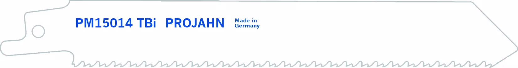 Reciprozaagblad PM15014 TBi BiMetall 150 mm, VE5, reciprozaagblad, art.nr. 64211