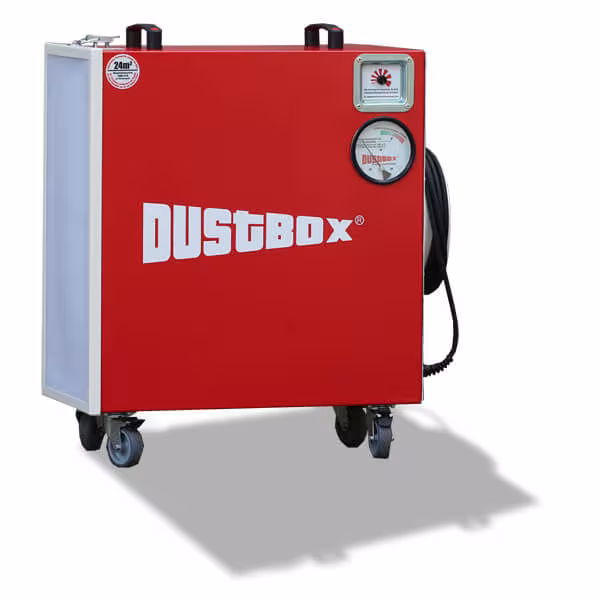 DustBox 2000, ontvochtiging, ventilatie, luchtreiniging, art.nr. DB 2000