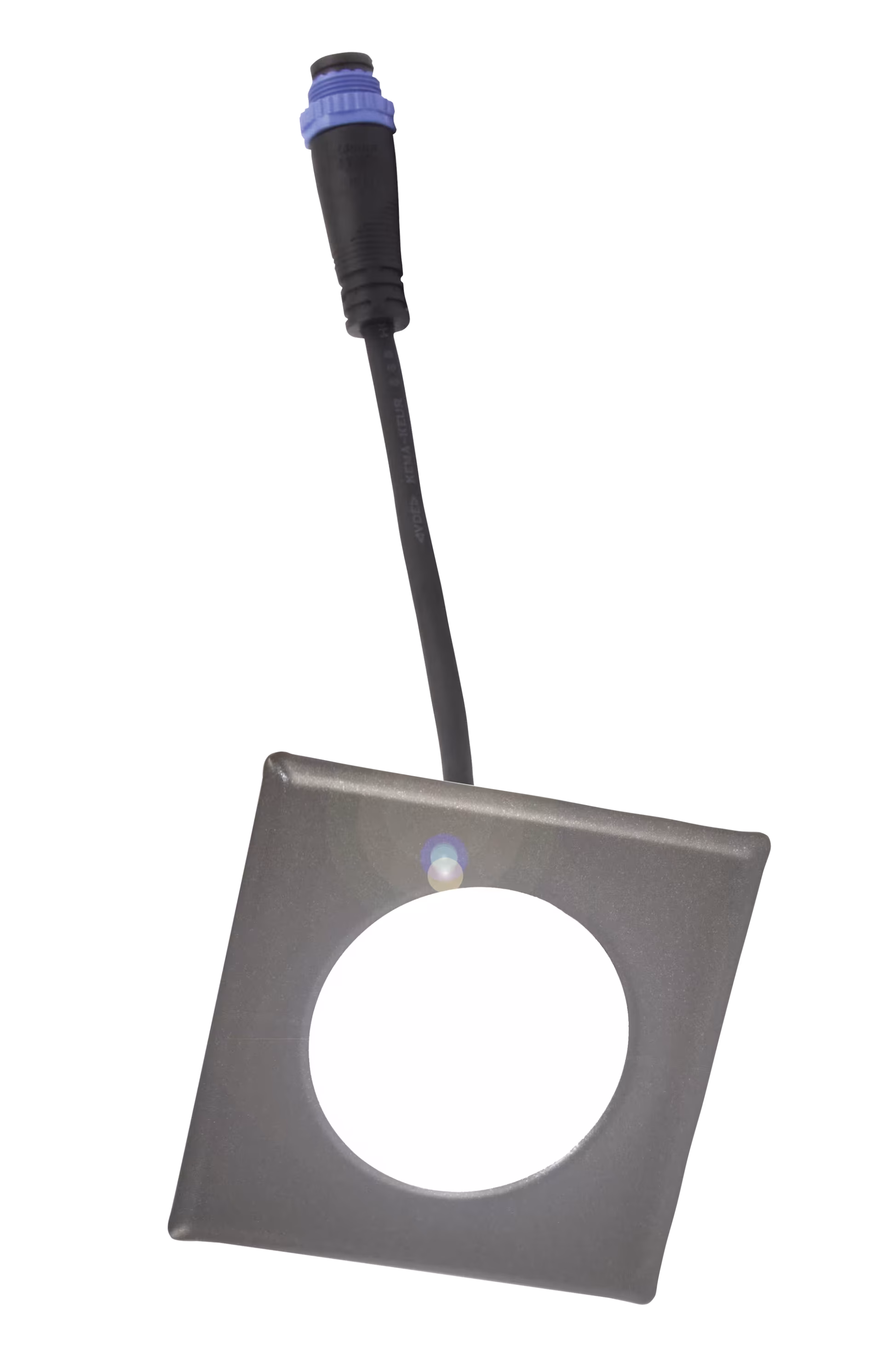 TerraLight enkele spot vierkant 60 x 60 mm, antraciet DB 703 FS, koud wit van Beko TerraLight enkele spot vierkant 60 x 60 mm, antraciet DB 703 FS, koud wit uit de categorie terrasverlichting met art.nr. 505 70 110