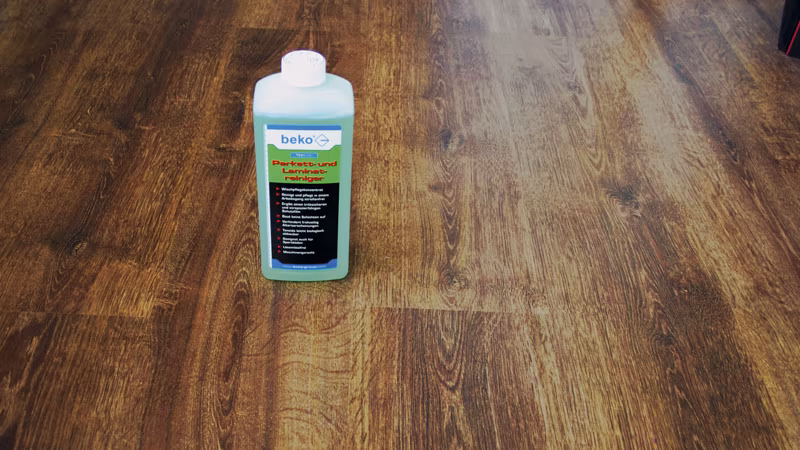 TecLine parket- en laminaatreiniger 1 literfles Hartholz, Holz, Fußboden, Innenarchitektur, Bodenbeläge