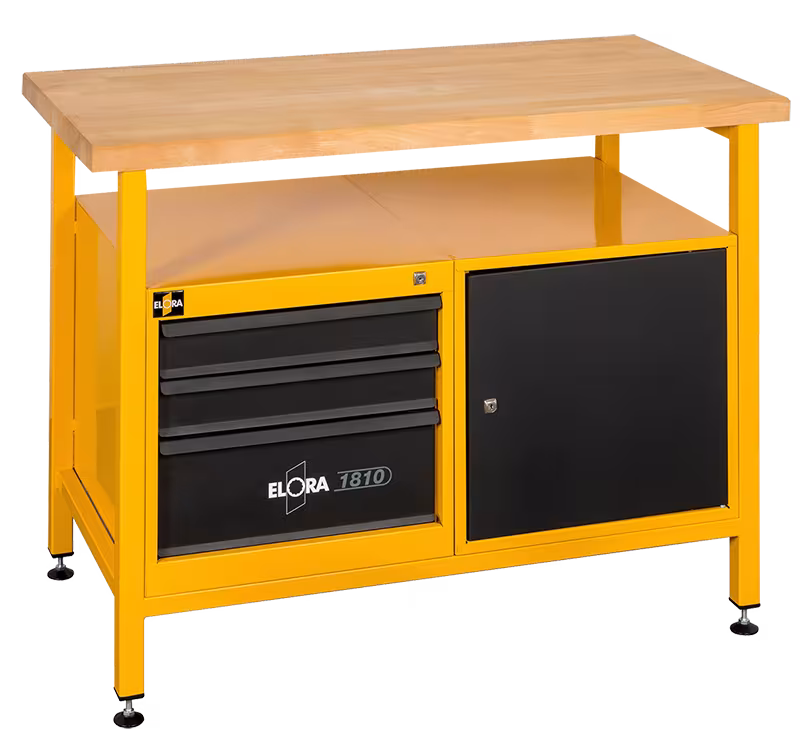 Werkbank, leeg 1810-L van ELORA Werkbank, leeg, ELORA-1810-L uit de categorie organisatiesystemen & werkplaatswagens met artikelnr. 1810500006000