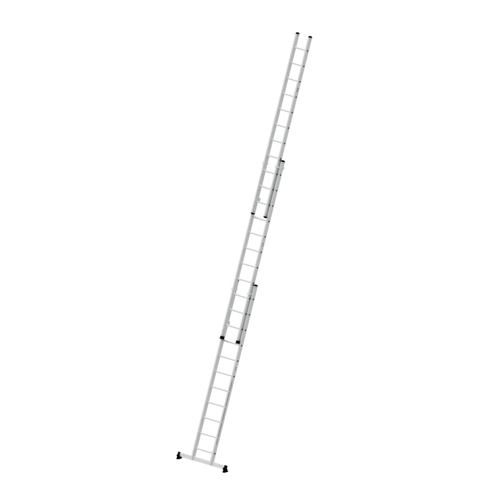 Munk 3-delige multifunctionele ladder met nivello® traverse 3x11 sporten