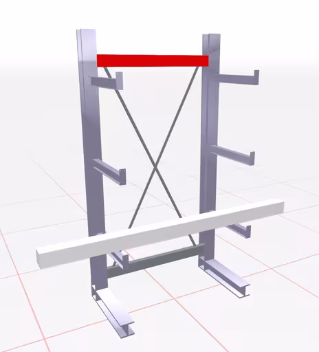 Andere weergave van het artikel K 3000 horizontale verbinder voor asmaat 1500 mm, verzinkt uit de categorie draagarmstellingen