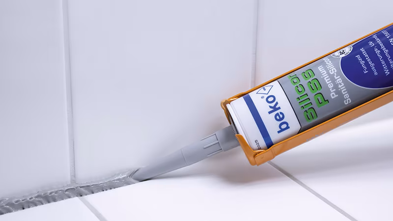 Siliconen PSS Premium Sanitair Siliconen 310 ml JOINT GREY