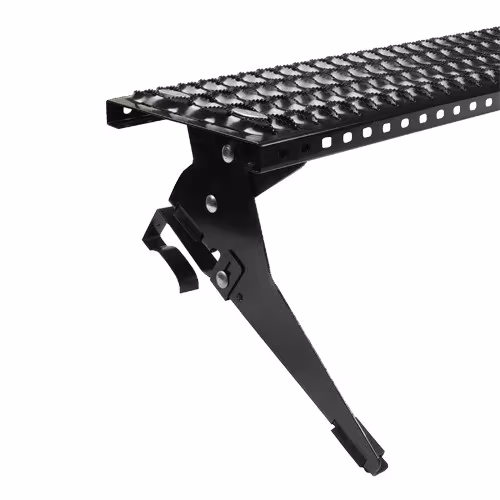 Trapac looproosterset breedte 40cm voor dakpannen en dakpannen, zwart (RAL 9005) van Klöber Trapac looproosterset, dakveiligheid, art.nr. KS9300-9905