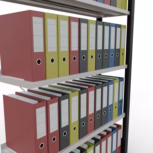 Figuur nr. 10 van het artikel aanbouwrek, kantoorrek, insteeksysteem MULTIplus85, 1800 x 1000 x 300 mm, 5 legborden, kruisschoor, met aanslaglijst, zwart/lichtgrijs uit de productgroep kantoorrekken van Schulte Lagertechnik.