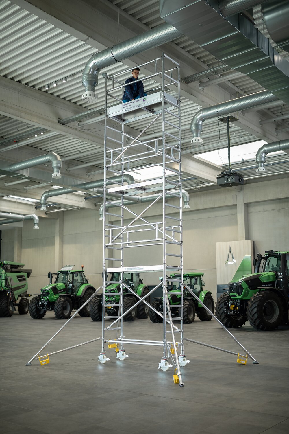 Milieubild 3818951 Munk rolsteiger 0,75 x 1,80 m met stempelplatform hoogte 3,35 m